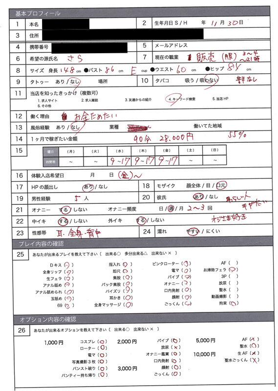 【nekk00005】風俗面接SEX盗撮 本番推奨風俗店の面接→SEX体験講習パーフェクト流出！！ ＃002 面接シロウト 4名245分 / シロウトネキ/妄想族