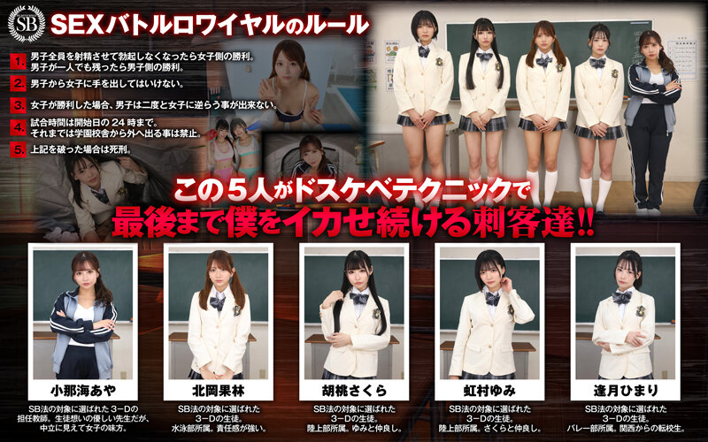 【savr01028】果てたら負け!何度射精してもクラスの女子が目の色を変えて僕をイカせまくる学園SEXバトルロワイヤル / KMPVR-彩-